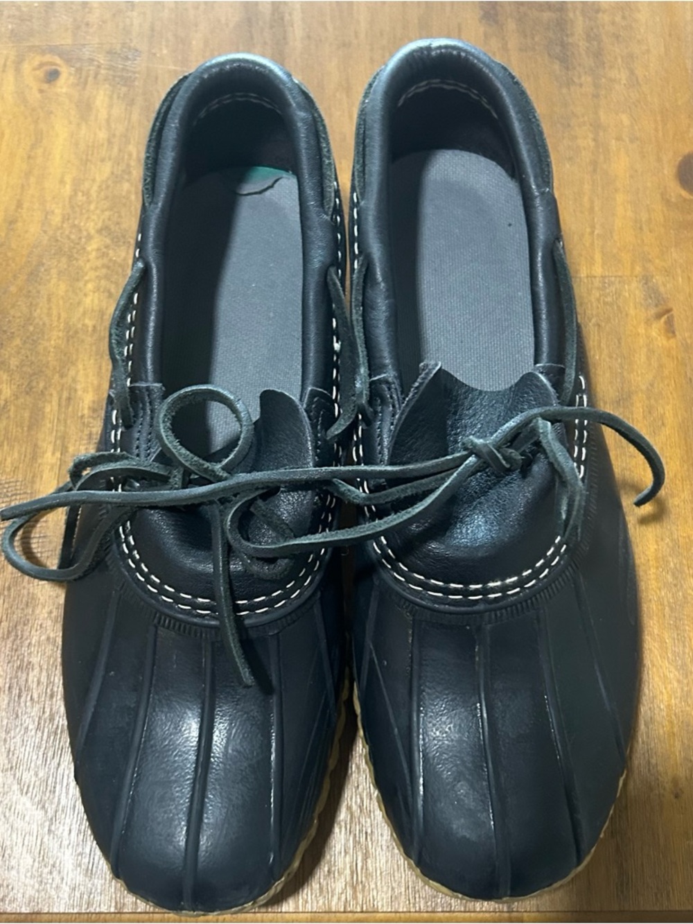 Classic Women’s  Black Duck Shoes - Bean Boots